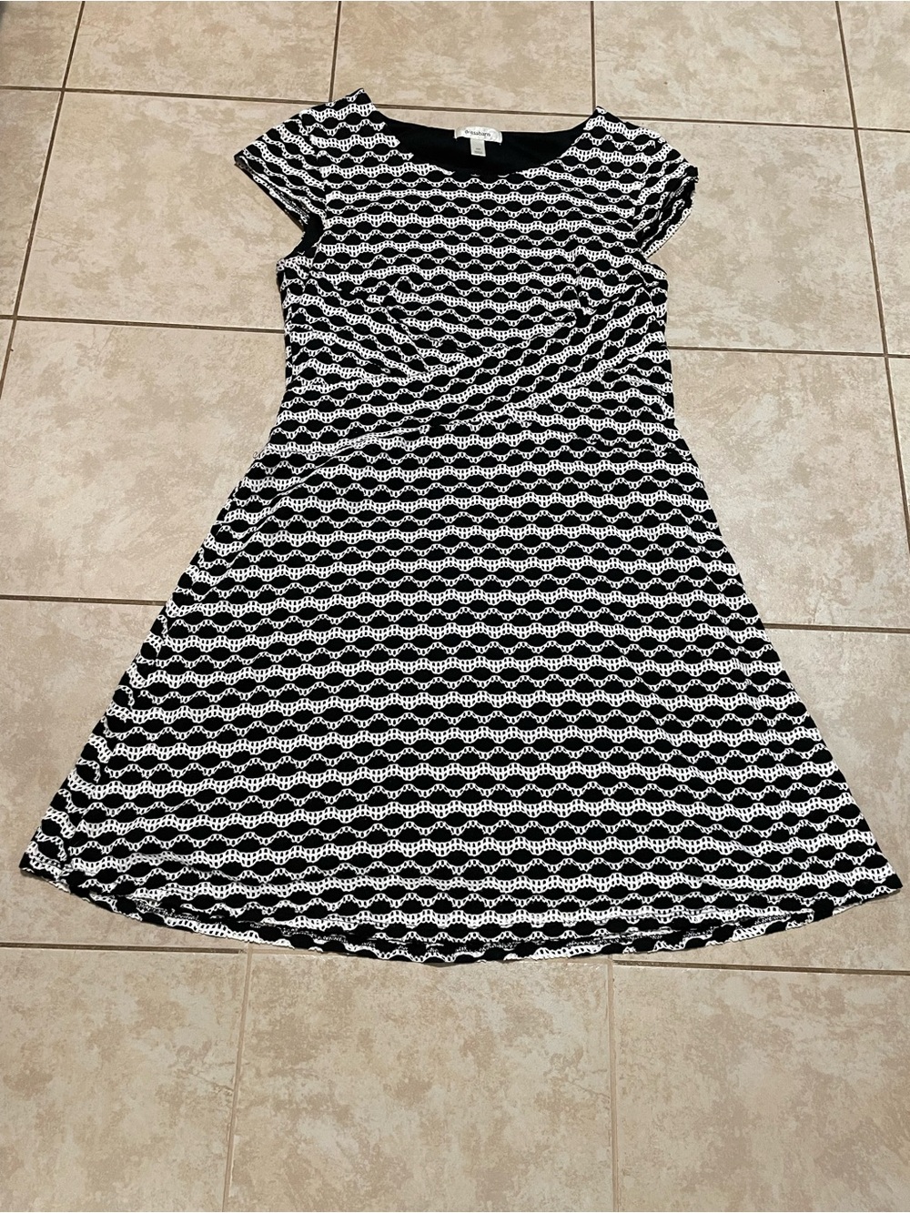 Black and White Dressbarn Dress 10P